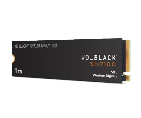 זיכרון פנימי Western Digital 1TB Black SN7100 SSD NVME Gen4 7250/6900 תמונה 2