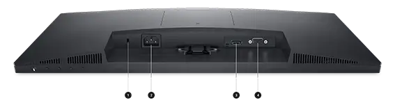 מסך מחשב Dell ''23.8 Flat 1920x1080 VA 75Hz תמונה 4