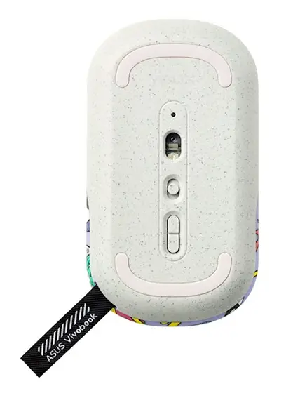 עכבר אלחוטי ASUS MARSHMALLOW MD100 2.4GHz Fun Palm Tree Caricature מהדורת אומן תמונה 3