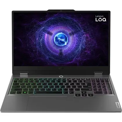 מחשב גיימינג נייד Lenovo IP LOQ 15IRX9 I7-13650HX 24GB IPS 15.6" 1TB 4060-8GB DOS אפור לונה