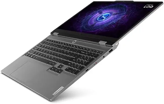 מחשב גיימינג נייד Lenovo IP LOQ 15IRX9 I7-13650HX 24GB IPS 15.6" 512GB 3050 DOS אפור לונה תמונה 4
