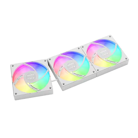 קירור נוזלי למעבד GAMDIAS AURA GL360 V2 WH לבן תמונה 2
