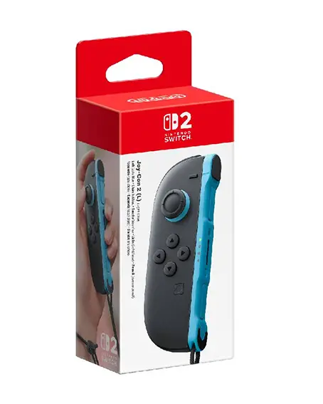 שלט שמאל אלחוטי Nintendo Switch 2 Joy-Con (L) Neon כחול