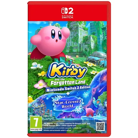 משחקי Kirby and The Forgotten Land + Star Crossed World Nintendo Switch 2