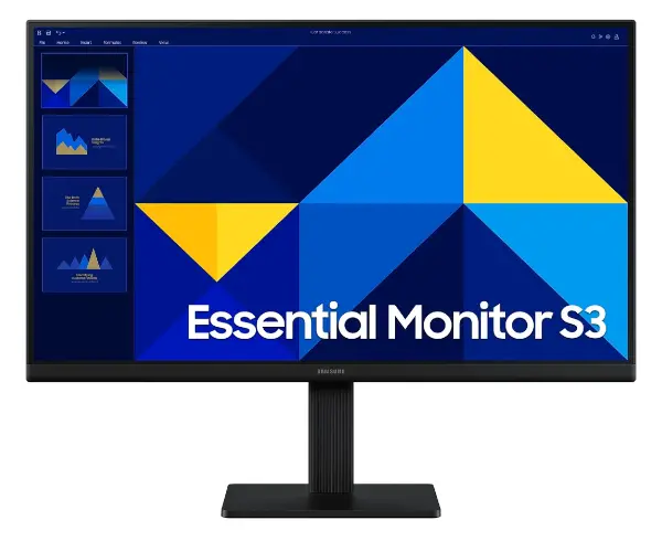 מסך SAMSUNG ''24 FHD IPS 5MS 100Hz BLACK שחור