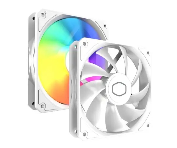 קירור נוזלי למעבד Cooler Master 360 Core II White 280W TDP Intel/Amd לבן תמונה 4