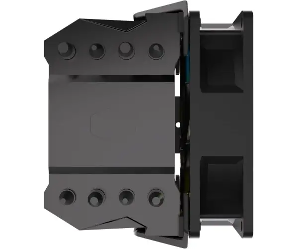קירור אוויר למעבד Cooler Master 411 Nano Black 180W TDP AMD/INTEL תמונה 3