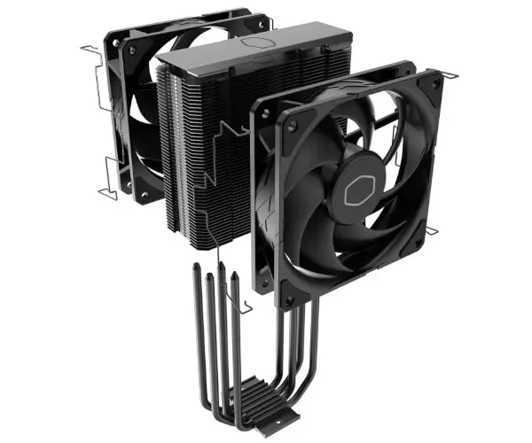 קירור אוויר למעבד Cooler Master 212 Black X Duo 220W TDP AMD/INTE תמונה 5