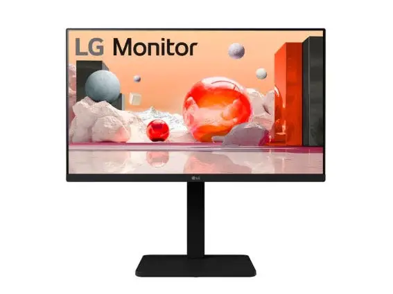 מסך מחשב מתכוונן עם רמקולים LG IPS "24 Full HD 1300:1 100hz Pivot