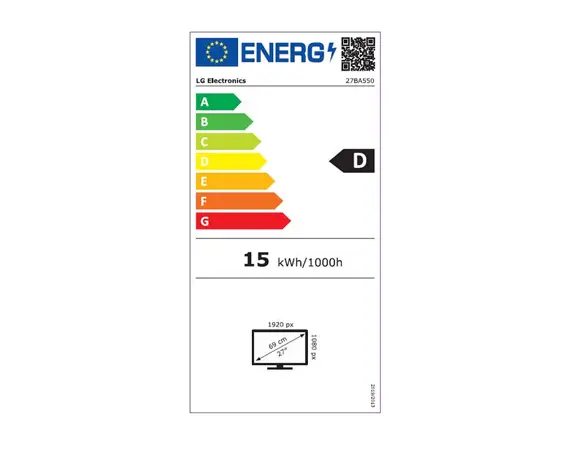 מסך מחשב מתכוונן עם רמקולים LG IPS "27 Full HD 1300:1 100hz Pivot תמונה 5