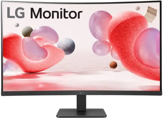 מסך מחשב קעור LG VA "31.5 FHD 16:10 100hz