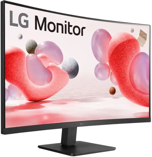 מסך מחשב קעור LG VA "31.5 FHD 16:10 100hz תמונה 2