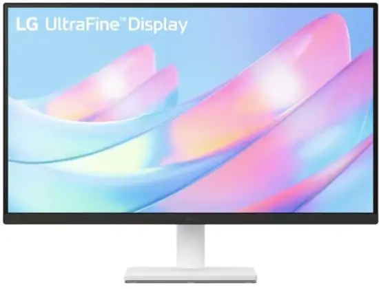 מסך מחשב LG 4K UHD UltraFine IPS "27 16:9 60hz לבן