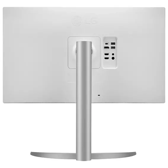 מסך מחשב LG UltraFine 4K UHD ''27 USB-C 60Hz לבן תמונה 4