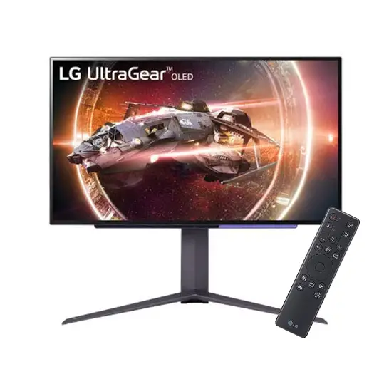 מסך גיימינג מתכוונן LG UltraGear QHD OLED ''27 240Hz FreeSync Premium