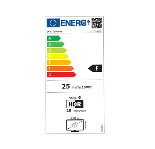 מסך גיימינג מתכוונן LG UltraGear QHD OLED ''27 240Hz FreeSync Premium תמונה 5