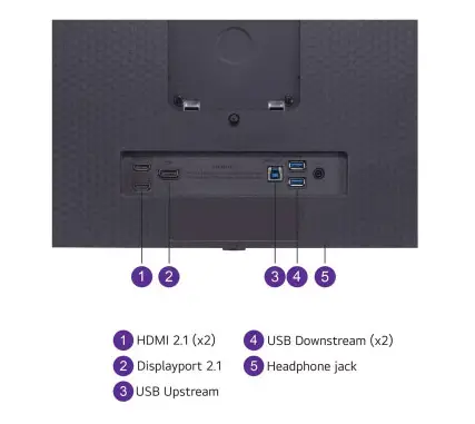 מסך גיימינג מתכוונן LG OLED UltraGear QHD ''27 480Hz FreeSync Premium תמונה 4