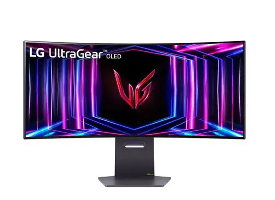 מסך גיימינג קעור מתכוונן LG OLED UltraGear WQHD ''34 240Hz