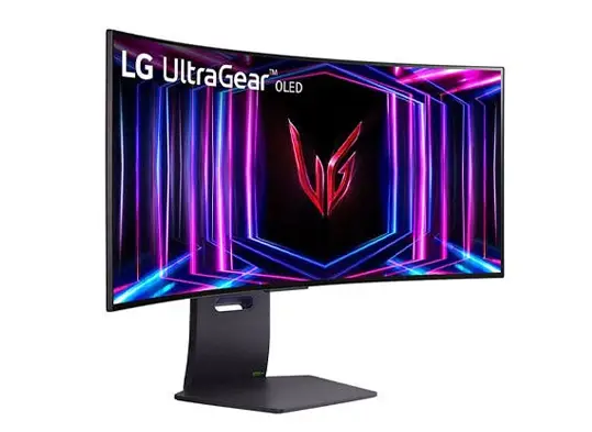 מסך גיימינג קעור מתכוונן LG OLED UltraGear WQHD ''34 240Hz תמונה 2