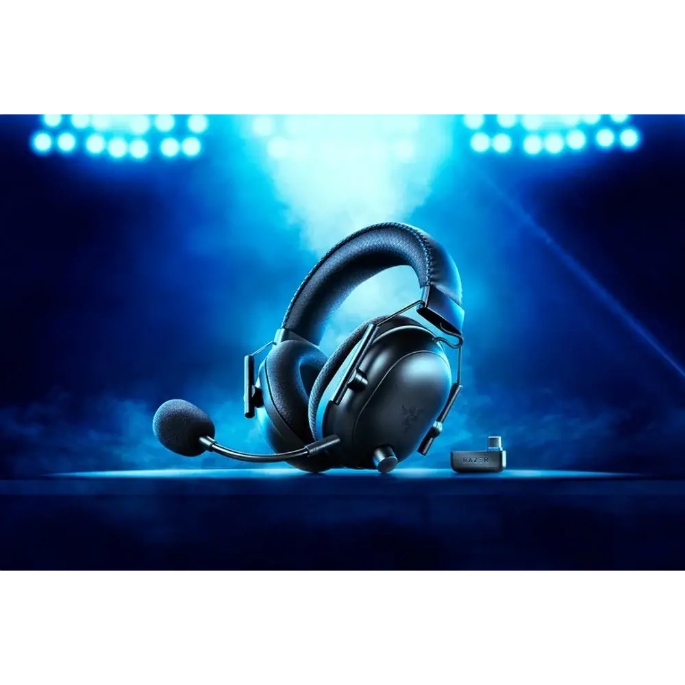 אוזניות גיימינג אלחוטיות RAZER BLACKSHARK V2 PRO FOR PLAYSTATION שחור תמונה 3