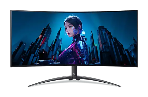 מסך גיימינג קעור עם רמקולים Acer Predator X39 OLED ''39 240Hz שחור