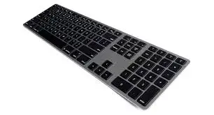 מקלדת אלחוטית למחשבי מק Matias Wireless Aluminum Keyboard אלומיניום