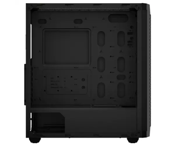 מארז Corsair 480T Airflow Temperd Glass Mid-Tower E-ATX Black שחור תמונה 3