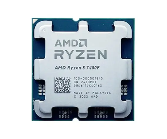 מעבד AMD Ryzen 5 7400F Zen4 6 Cores 12 Threads 32MB