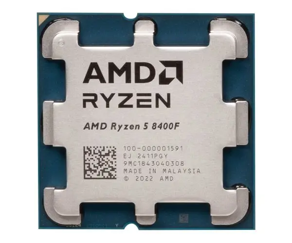 מעבד AMD Ryzen 5 8400F Zen4 6 Cores 12 Threads 16MB