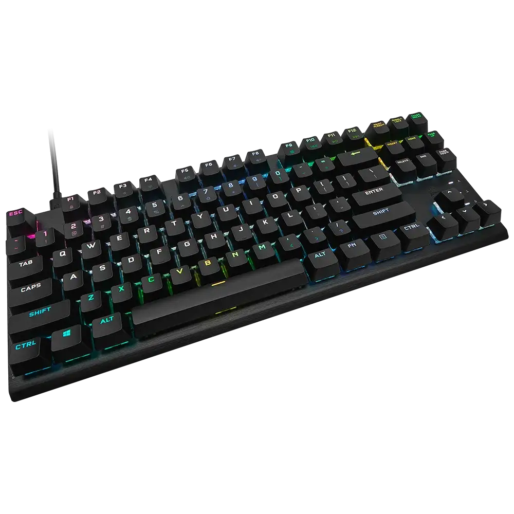 מקלדת מכנית אופטית חוטית CORSAIR K60 PRO TKL RGB תמונה 3