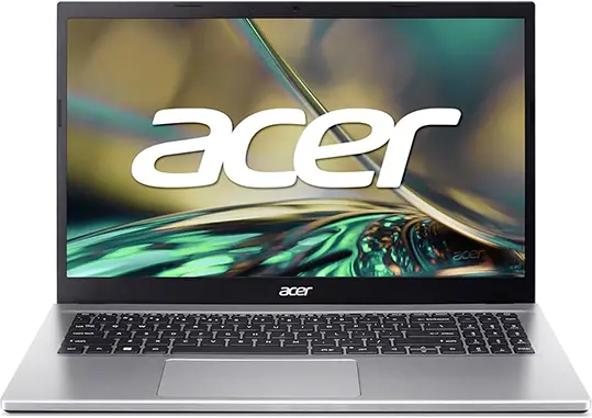 מחשב נייד Acer Aspire 3 i3-1215U 8GB 256GB LCD ''15.6 FHD 60Hz כסוף
