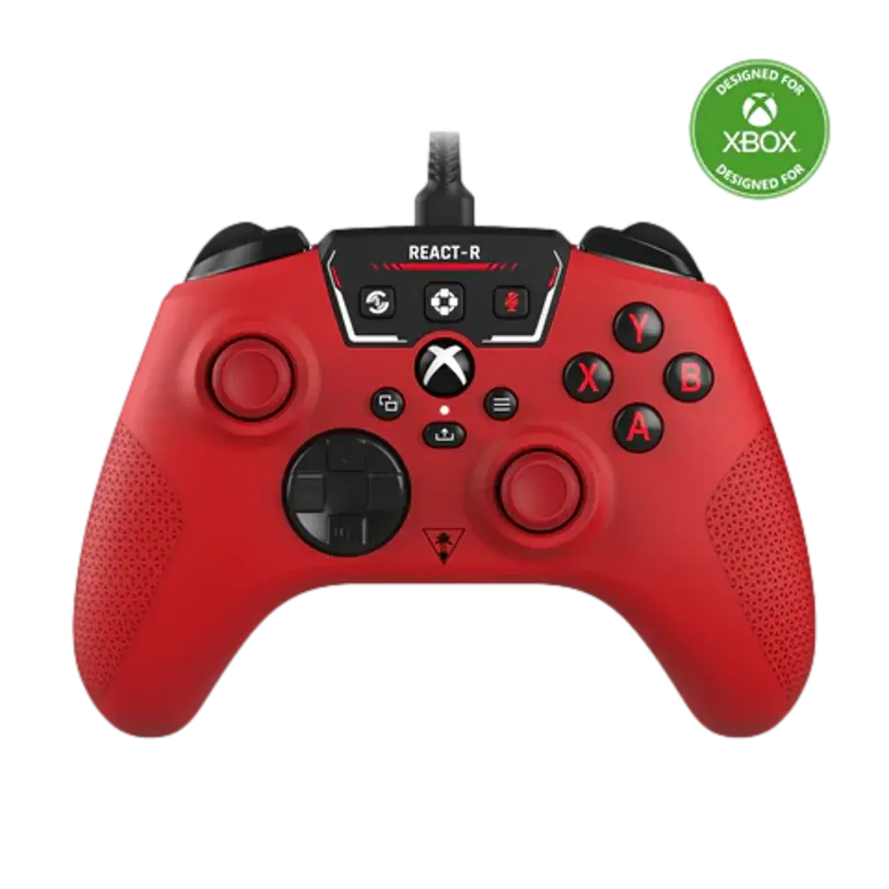 שלט גיימינג חוטי TURTLE BEACH REACT-R Red Edition אדום