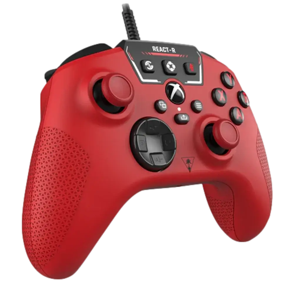 שלט גיימינג חוטי TURTLE BEACH REACT-R Red Edition אדום תמונה 3