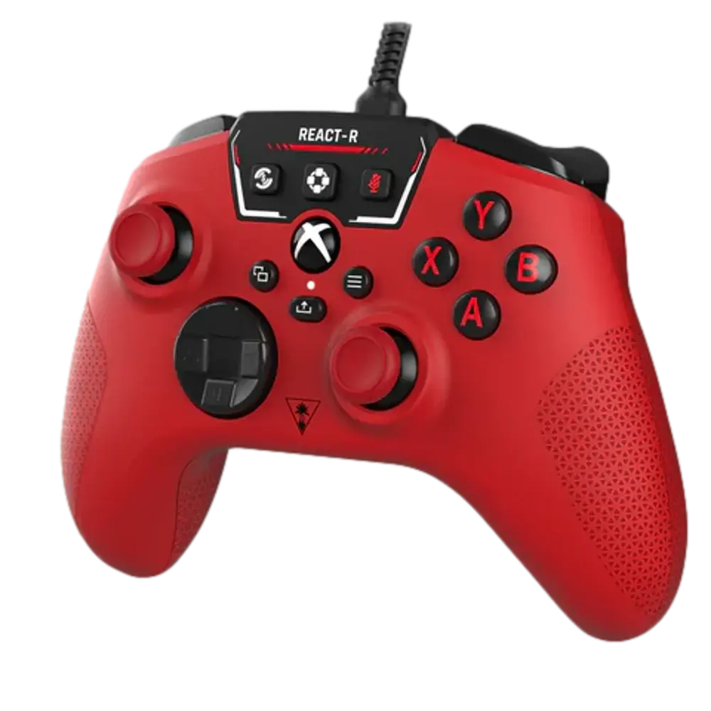 שלט גיימינג חוטי TURTLE BEACH REACT-R Red Edition אדום תמונה 4