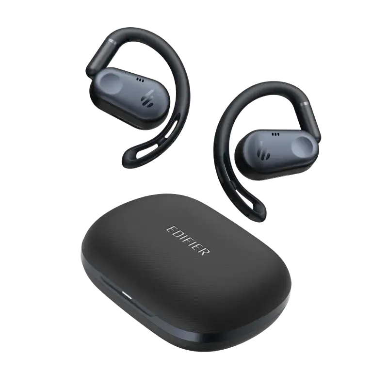 אוזניות בלוטוס Edifier Comfo Flex True Wireless Bluetooth Earphones Open-e שחור