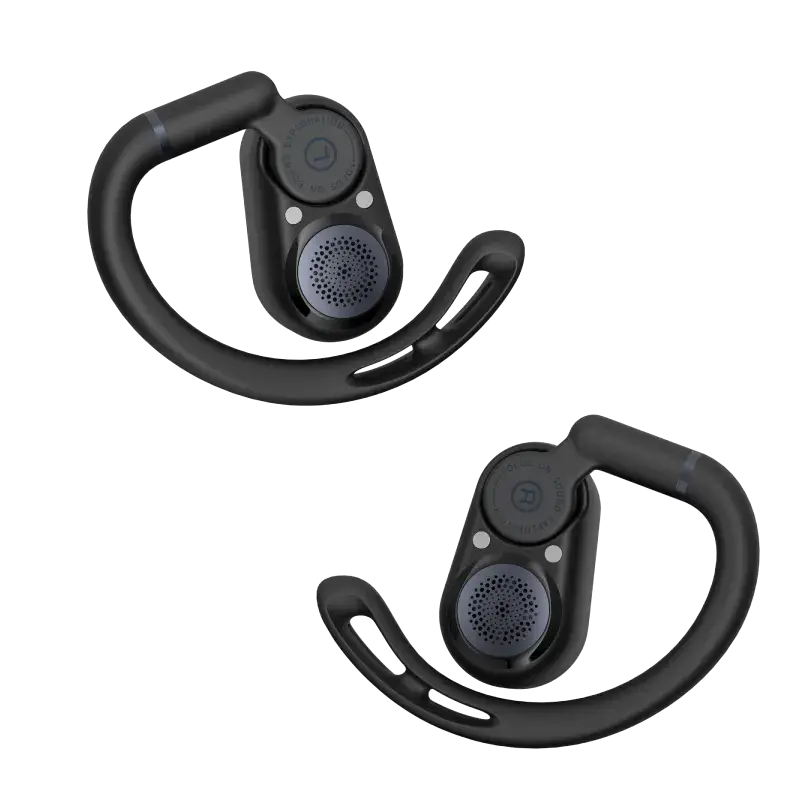 אוזניות בלוטוס Edifier Comfo Flex True Wireless Bluetooth Earphones Open-e שחור תמונה 3