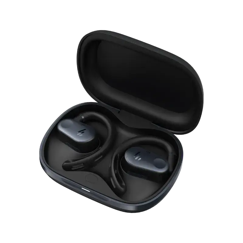 אוזניות בלוטוס Edifier Comfo Flex True Wireless Bluetooth Earphones Open-e שחור תמונה 5