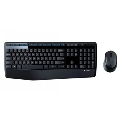 סט מקלדת ועכבר אלחוטי Logitech Wireless COMBO MK345 תמונה 2