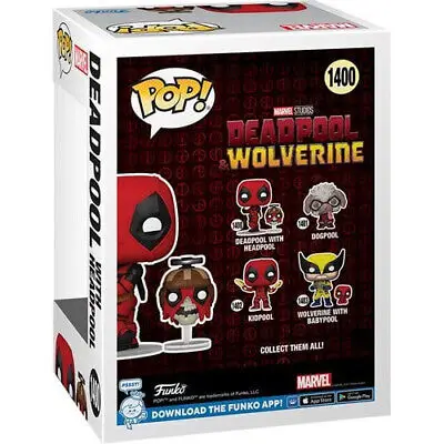 בובת פופ POP! DEADPOOL WITH HEADPOOL #1400 תמונה 3