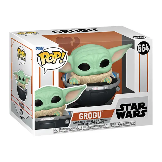 בובת פופ POP! STAR WARS DIN GROGU #712