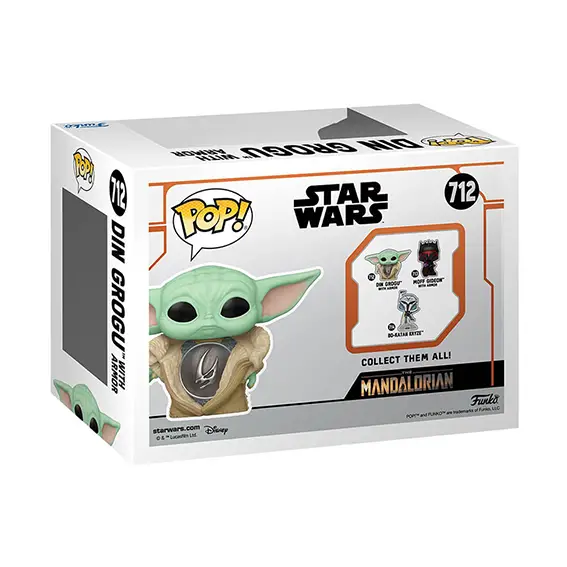 בובת פופ POP! STAR WARS DIN GROGU #712 תמונה 3