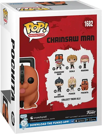 בובת פופ POP! CHAINSAW MAN POCHITA #1682 תמונה 3