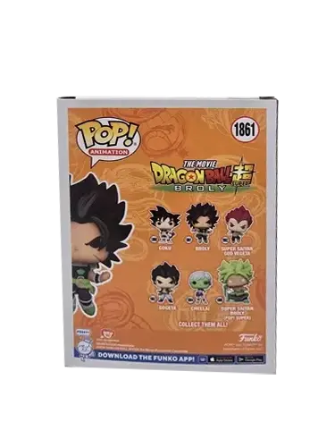 בובת פופ POP! DRAGON BALL Z BROLLY #1861 תמונה 3