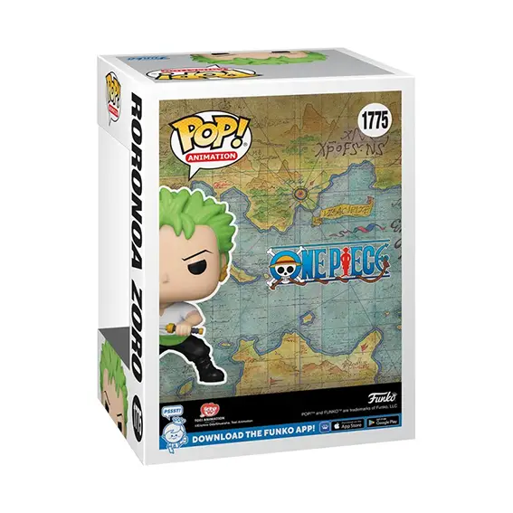 בובת פופ POP! ONE PIECE RORONOA ZORO #1775 תמונה 3