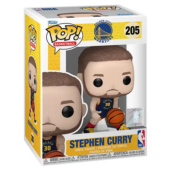 בובת פופ POP! NBA STEPHEN CURRY #205