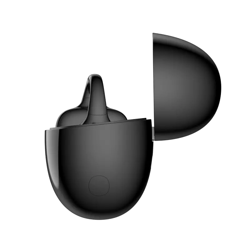 אוזניות בלוטוס Edifier LolliClip Open-Ear TWS Earbuds HiRes LDAC שחור תמונה 4
