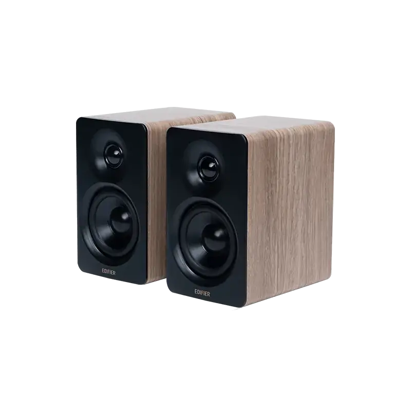 רמקולים אלחוטיים Edifier M60 DT BookShelf Speaker HiRes אלון