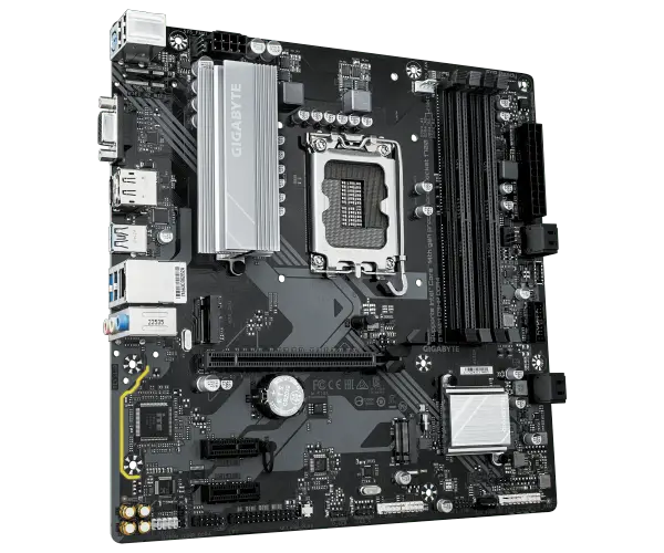 לוח אם תואם אינטל GIGABYTE B760M D3HP DDR4 mATX DP HDMI VGA LGA1700 תמונה 3