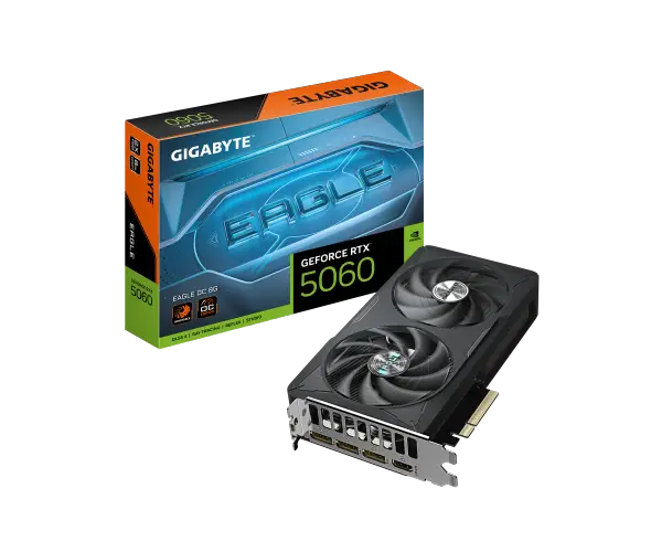 כרטיס מסך Gigabyte GeForce RTX 5060 EAGLE OC 8GB