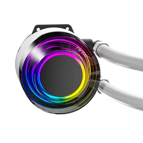 קירור נוזלי שלושה מאווררים ANTEC VORTEX 360 ARGB לבן תמונה 4